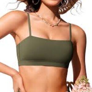 Adjustable Strap Padded Bikini Top